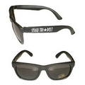 Fashion Sunglasses With Ultraviolet Protection - Black